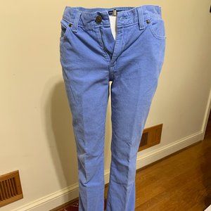 GUC Ralph Lauren light blue cord pants sz 4